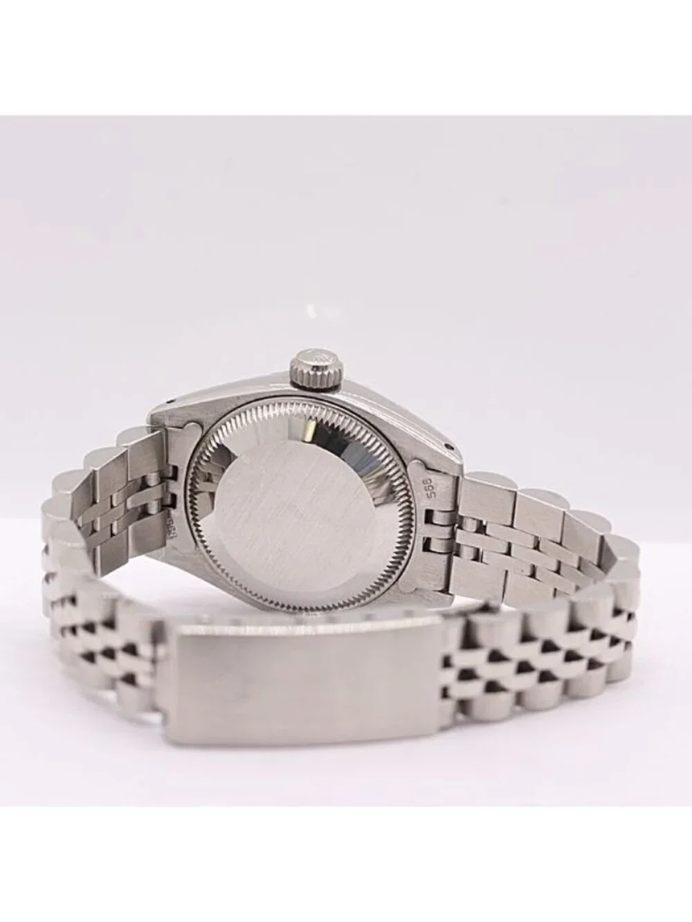 Rolex Frame Oyster Perpetual Date Automatic Silver Dial Watch